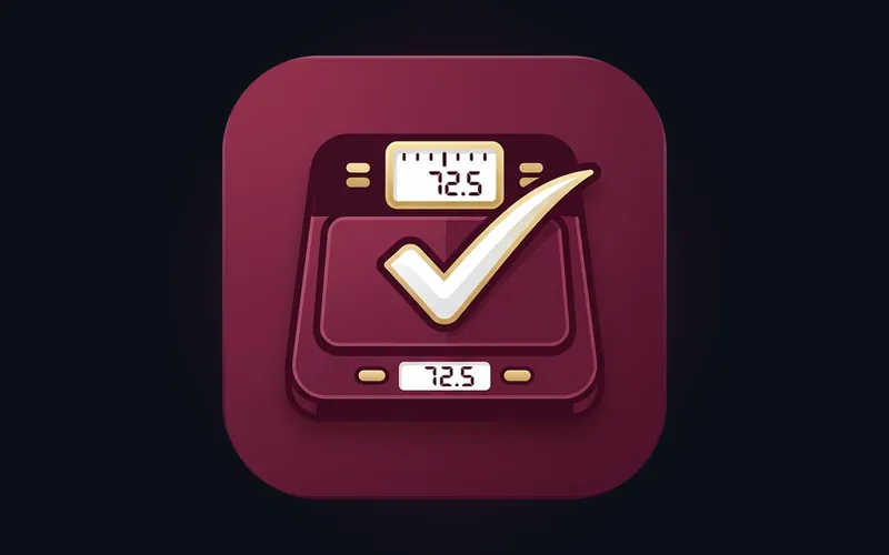 Warehouse Weight Scanner Android App interface and icon